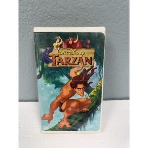 Vintage Walt Disney Tarzan Movie VHS Tape  2000
